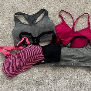 Sports Bra Collection - Gray, Black, Pink